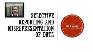 Selective Reporting and Misrepresentation of Data [upl. by Nnyrat]