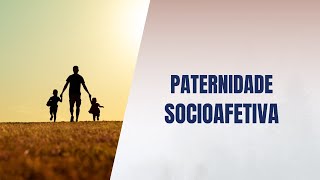 Paternidade socioafetiva [upl. by Angell772]