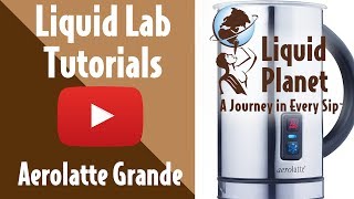 Liquid Lab  Aerolatte Grande Milk Frother [upl. by Gillian78]