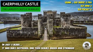 Caerphilly Castle  The Largest in Wales 2nd in Britain [upl. by Anaj]