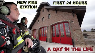 First 24 Hours in a New Fire Station  A Day in the Life [upl. by Rina]