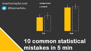 Ten Statistical Mistakes in 5 Min [upl. by Othilia]