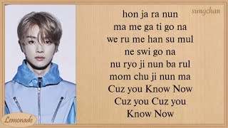 NCT U  Know Now Easy Lyrics [upl. by Adneram]