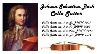 Johann Sebastian Bach  Cello suites in 432 Hz great for reading or studying [upl. by Eioj498]