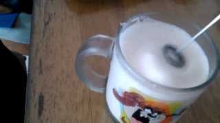 Aerolatte Review Frothing Cold Milk In Under 1 Minute [upl. by Eira]